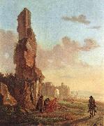 BOTH, Jan Ruins at the Sea dfg Sweden oil painting reproduction